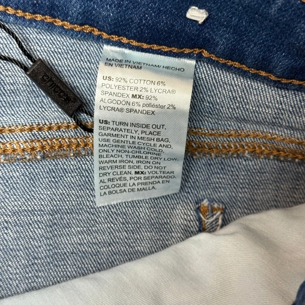SO Size 10R Slimming Girliend Slim‎ Leg Ankle Jeans Distressed Wash